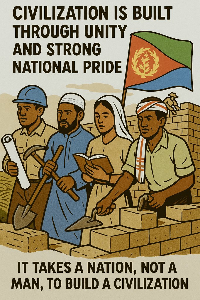 Eritrea 🇪🇷 The Nation:

"The wise guard sees both the door and the window — friends and foes alike."

This is not the time to relax. This is the time to watch, warn, and wake up—as a people. Our strength lies not only in weapons, but in awareness, unity, and action. No threat