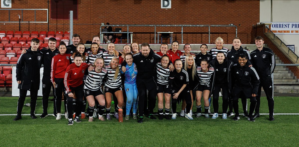 The <a href="/QueensParkWFC/">Queen's Park FC - Women</a>  squad and staff said farewell to <a href="/laurenmcgregor9/">Lauren McGregor</a>  as she hung up her glove after playing her final game tonight against <a href="/ThistleWFC/">Partick Thistle Women's FC</a>