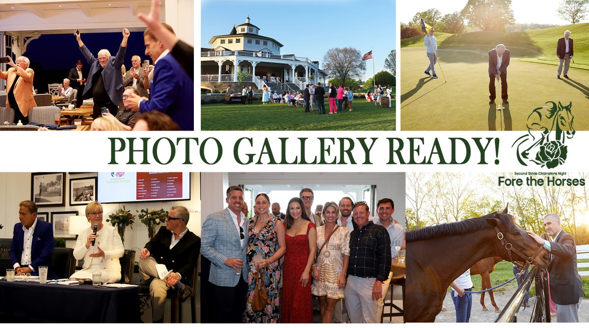 Second Stride (@secondstride) on Twitter photo So happy to share the full photo gallery from Champions Night FORE the Horses <a href="/ValhallaGolf/">ValhallaGolf</a>. A beautiful night for a beautiful cause! Thx to all who came out. Photos: <a href="/InnovationDavis/">Gwen * Davis Innovation</a> & Ashley Stinson
GALLERY➡️tinyurl.com/y5tb6mdw So happy to share the full photo gallery from Champions Night FORE the Horses <a href="/ValhallaGolf/">ValhallaGolf</a>. A beautiful night for a beautiful cause! Thx to all who came out. Photos: <a href="/InnovationDavis/">Gwen * Davis Innovation</a> & Ashley Stinson
GALLERY➡️tinyurl.com/y5tb6mdw