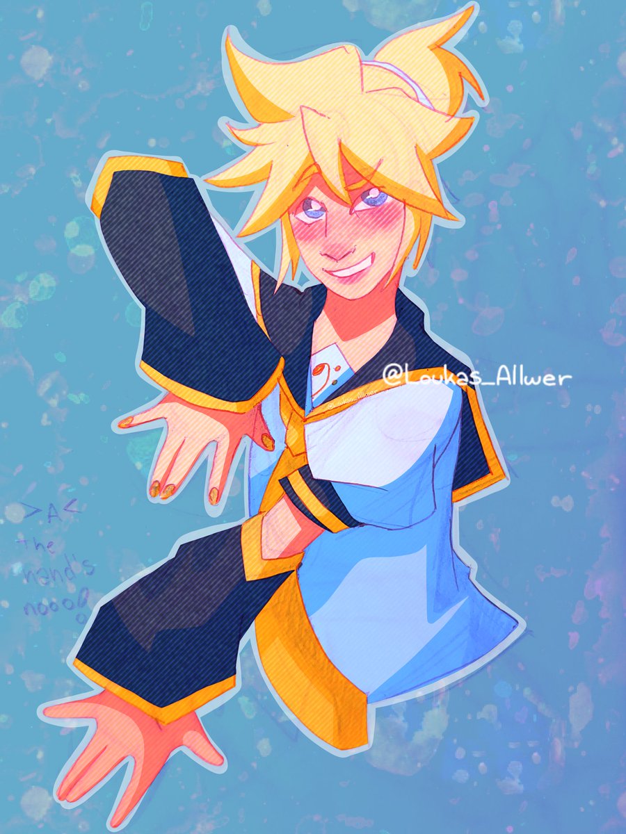 Loukas_Allwer's tweet photo. Old draw of Len! (⁠^⁠～⁠^⁠;⁠)⁠ゞ

#鏡音レン #KagamineLen https://t.co/Q9y1VrI6DM