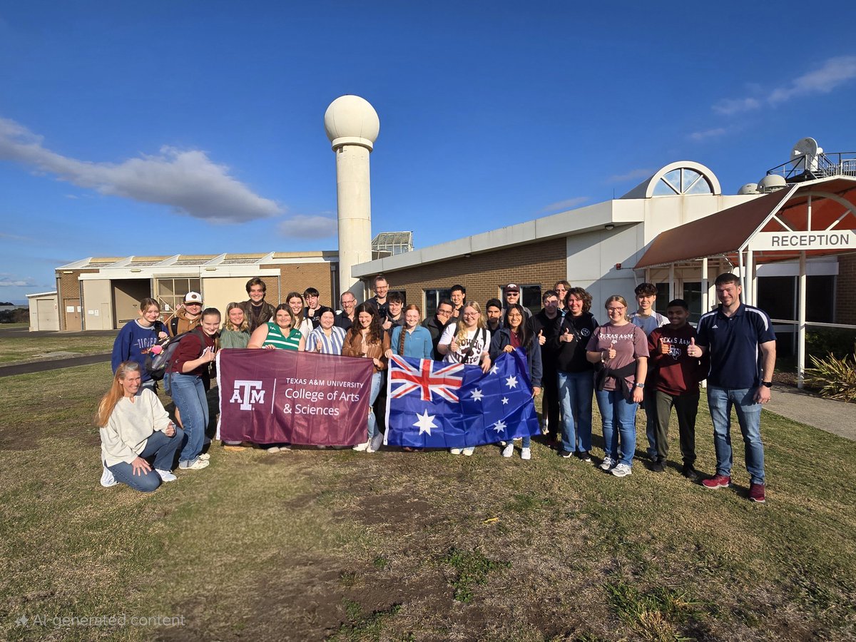 eniels13's tweet image. A special thanks to Mick, Tim, Rob, and all the others at the @BOM_au training center for giving our @tamu_atmo SEA-Met students some first-hand training on SH analysis techniques. I even did my first nephanalysis! We even got to see an ozondesonde launch. Thanks and Gig'em!