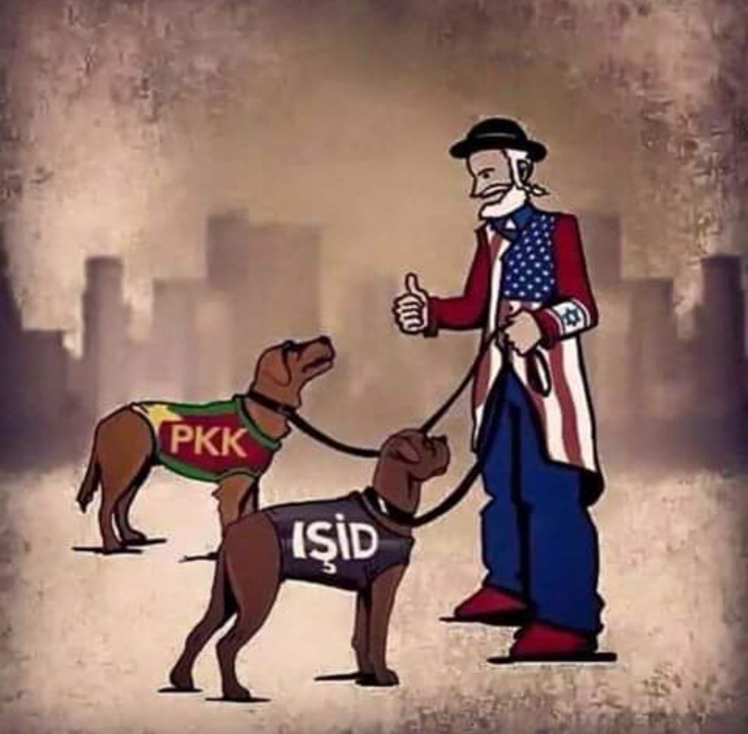 KaranliginKizi7's tweet image. HAHAHAAA😂😂😂
OFFFF KOPTUMM YAAA😂😂
YAKINDA !
İŞTE YENİ TÜRKİYE ve SURİYE HARİTASI BÖYLE OLACAK !😉😊
#SınırlarYenidenÇizilecek 

#TRUMP TASMALI #ARAP #PKK ve #IŞID ÇOCUKLARINA #HTŞ yi ve #ŞARA yıda EKLEMİŞ DEMEK Kİ !😉😊