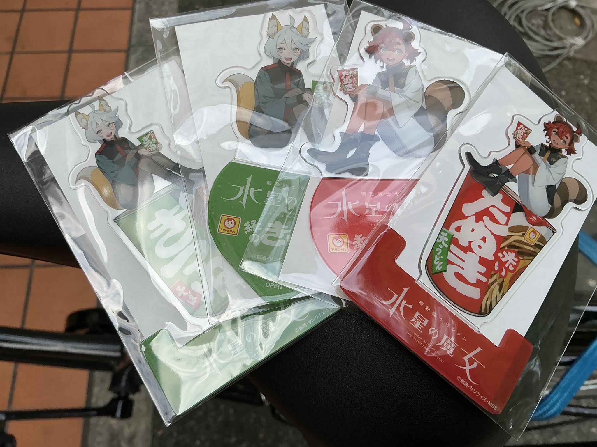 【超希少品】赤いきつね　緑のきつね　景品　ダバダバ　アンティーク　コレクション 超希少品】赤いきつね 緑のきつね 景品 ダバダバ アンティーク