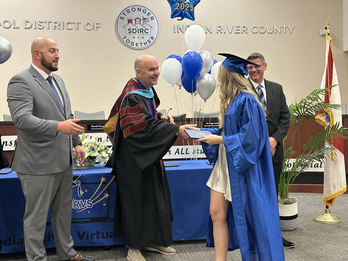 Today, we celebrate the incredible accomplishments of our Indian River Virtual School graduates! Your journey may have looked different, but your dedication, resilience, and commitment to success have brought you to this proud moment.

Whether you studied from your living room,