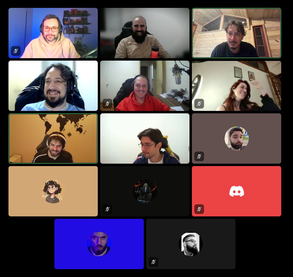 Registrando aqui a primeira sessão demonstrando as mudanças do sistema de Assimilação para os nossos apoiadores do nível "Assimilado Primordial". 

Quem participou foi a galera do RPG Dojo, representada por: <a href="/BrunoCobbi/">Shifu Cobbi #RPGDOJO 🤜🫷</a> <a href="/cafecomdungeon/">Café com Dungeon</a> <a href="/essafantasma/">Fantasma</a> <a href="/omarceloflowers/">Marcelo Flowers</a>