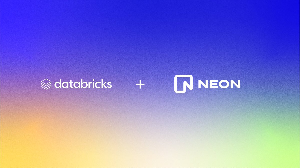 General Catalyst (@generalcatalyst) on Twitter photo Congratulations to our portfolio company, <a href="/neondatabase/">Neon - Serverless Postgres</a>, on signing an agreement to join forces with <a href="/databricks/">Databricks</a> and accelerate the future of applied AI!
It’s a pivotal moment for Postgres and the AI-native infrastructure powering real-world, applied AI at scale. We’re proud of Congratulations to our portfolio company, <a href="/neondatabase/">Neon - Serverless Postgres</a>, on signing an agreement to join forces with <a href="/databricks/">Databricks</a> and accelerate the future of applied AI!
It’s a pivotal moment for Postgres and the AI-native infrastructure powering real-world, applied AI at scale. We’re proud of