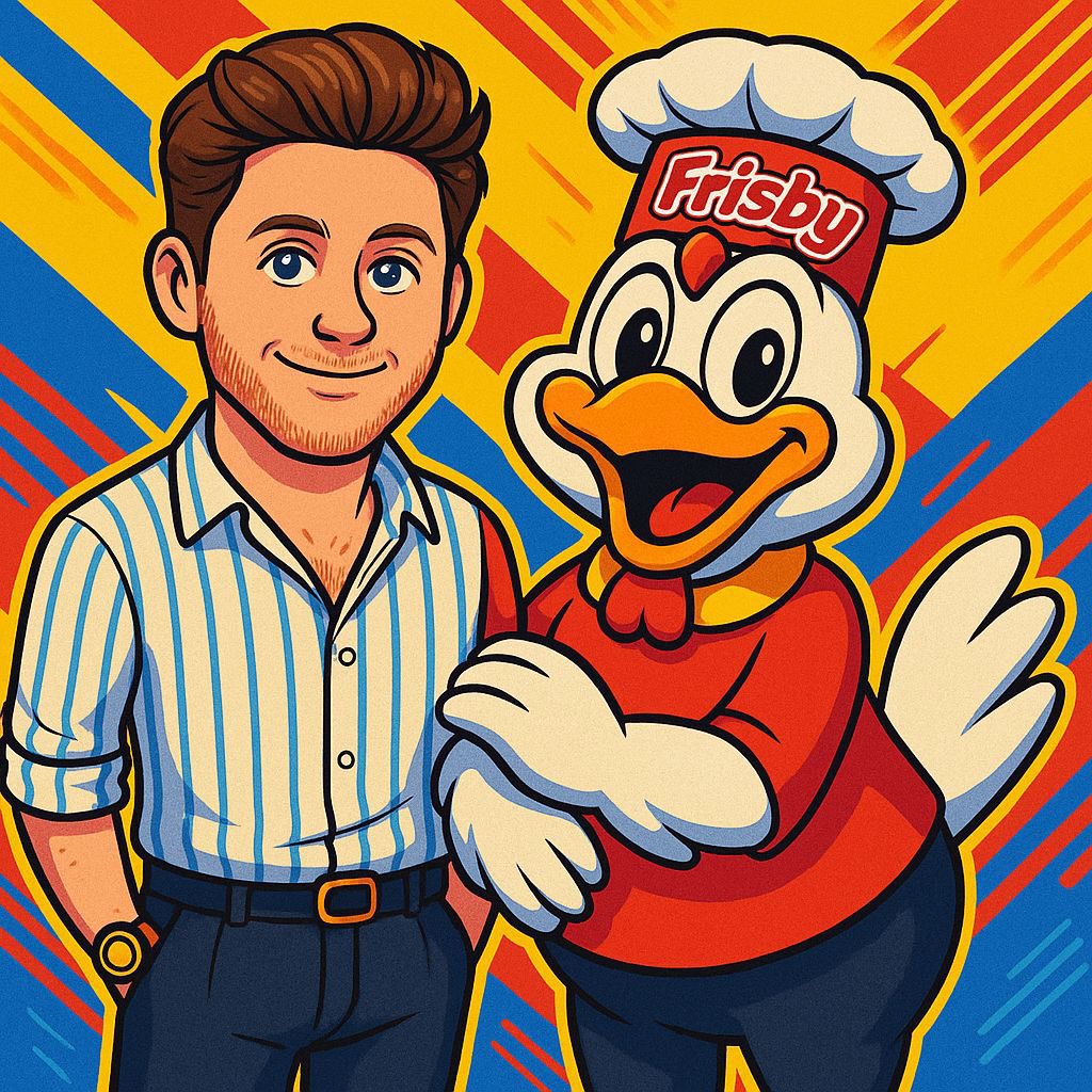 NiallHColombia2's tweet image. Lo Colombiano se respeta!! 🇨🇴✨ Nos unimos al apoyo a @frisbylohace , como marca colombiana.  Sabemos que a Niall le encantaría , sería su Nandos colombiano, pero con miel!!  🥹🥰 🍗🍯

#frisby #Niallhoran #FrisbyLoHace