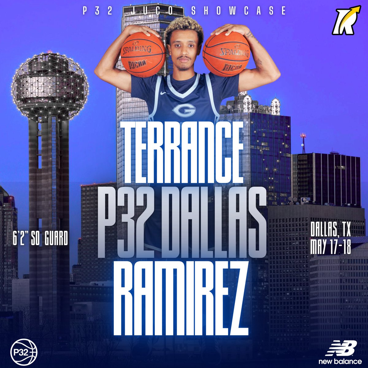 Proactive client Terrance Ramirez will be in action this weekend at the P32 JUCO Showcase Powered by <a href="/Revocruit/">Revocruit</a> #ProActiveMindset #Built4L