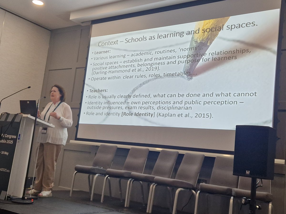 Deirdre Harvey 💚💛 (@drdeirdreharvey) on Twitter photo Delighted to attend Hope2025 Congress in sunny Dublin. Lots of sharing, learning and catch ups.
To end a great 1st day <a href="/MariaCampbell00/">Maria Campbell</a> presented our latest findings on hospital teacher role identity.<a href="/HOPEteacherEU/">HOPE</a> <a href="/ATUStAngelas/">ATU St Angelas</a> Delighted to attend Hope2025 Congress in sunny Dublin. Lots of sharing, learning and catch ups.
To end a great 1st day <a href="/MariaCampbell00/">Maria Campbell</a> presented our latest findings on hospital teacher role identity.<a href="/HOPEteacherEU/">HOPE</a> <a href="/ATUStAngelas/">ATU St Angelas</a>