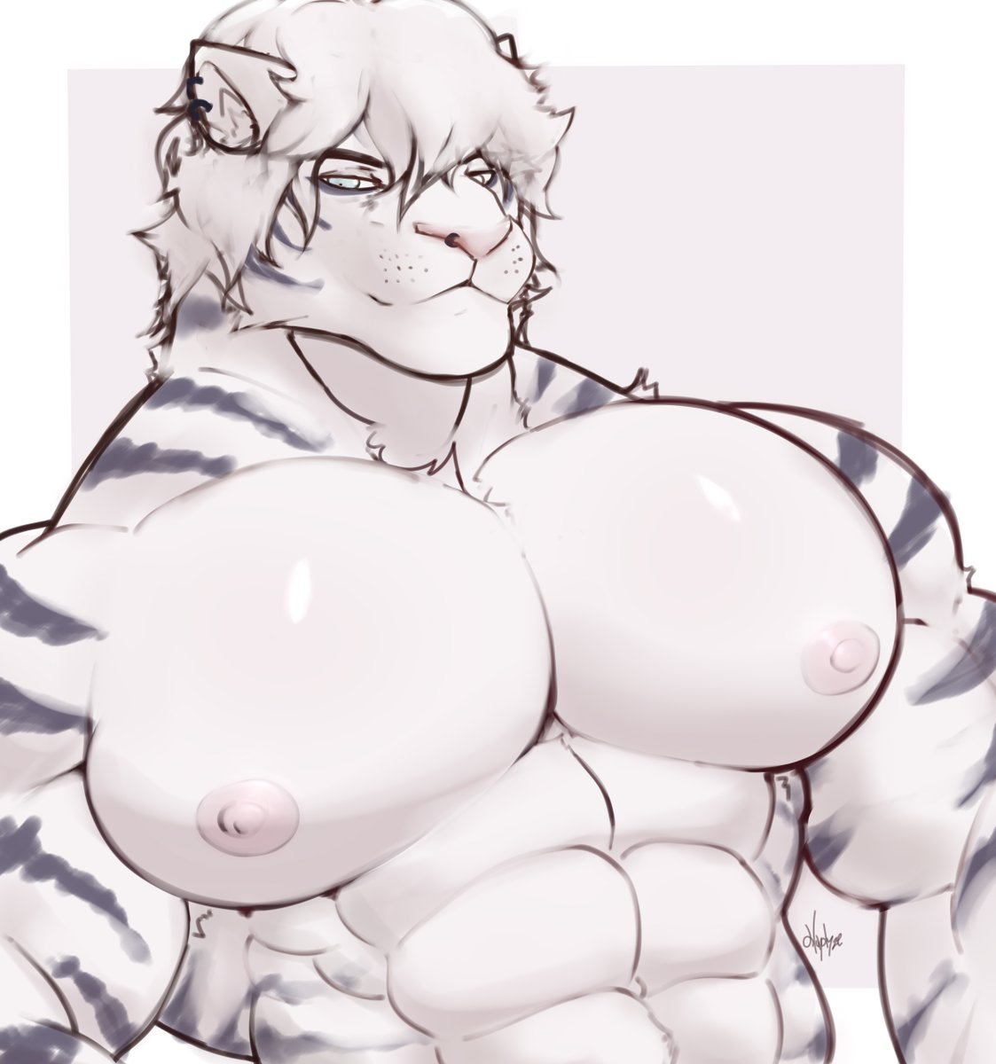 Colored sketch Comm for <a href="/RonBohr/">Ron</a> 🤍🔥
-🤍-