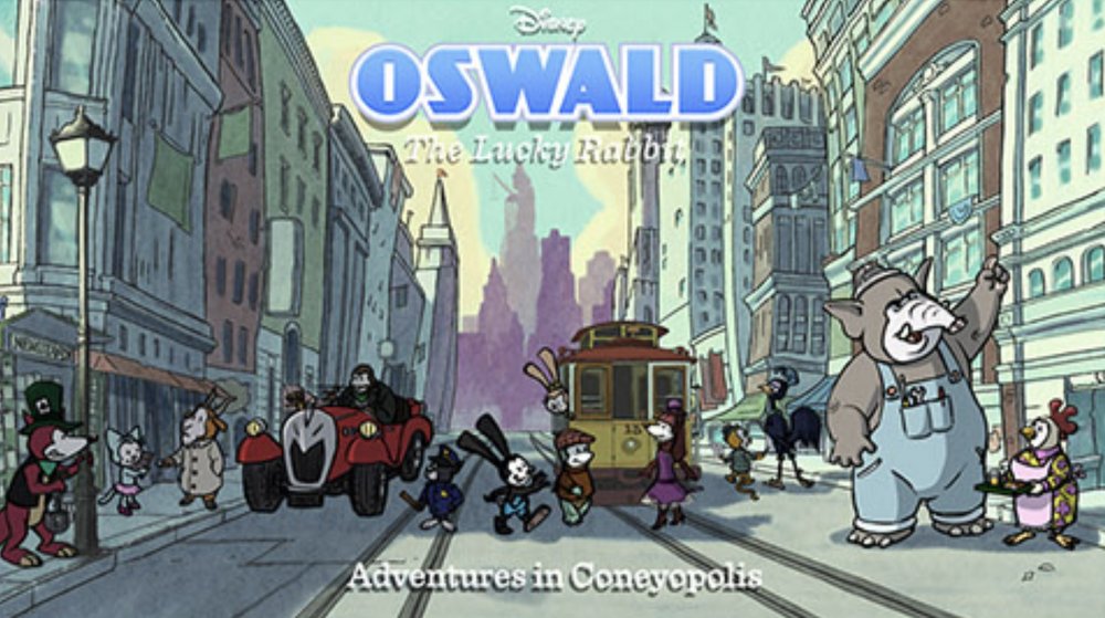 William40378514's tweet photo. Oswald the Lucky Rabbit animated series (cancelled) concept art 

Here's a image: https://t.co/ka1Xi7TZ22