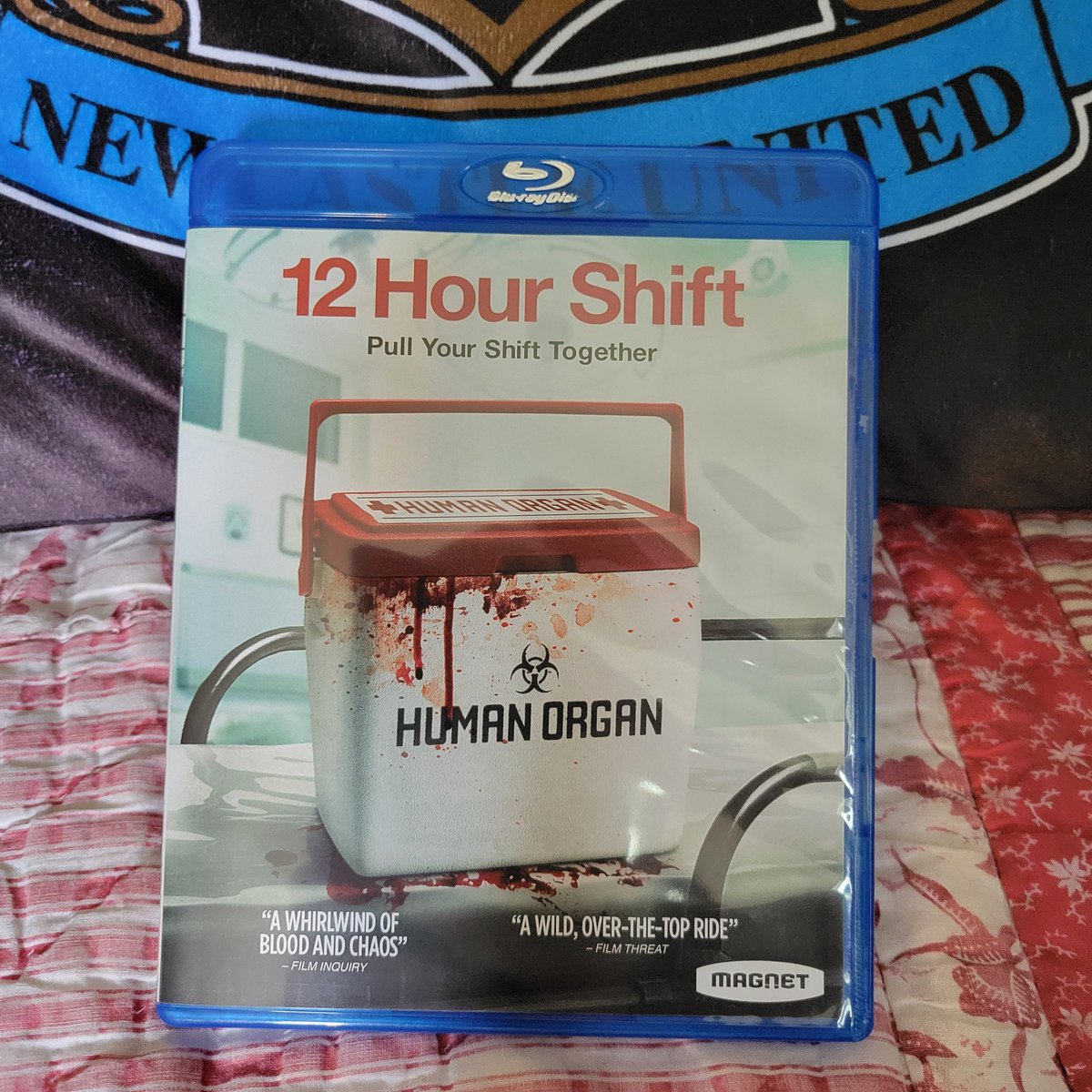 12 HOUR SHIFT Not seen an Angela Bettis movie for a while so I thought I'd check this out #angelabettis #cinema #film #horror #movies #PhysicalMedia