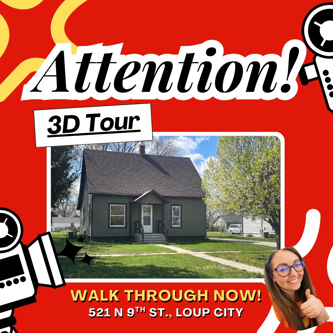 🛎Reduced Price🛎
This beautifully updated home is situated on a spacious lot 🏡 and features a detached, oversized garage and shop .
Ashley Pittman, Sales Associate - Stracke Land &amp; Realty
📱308-730-4430
🔗strackerealty.com/listings/resid…
#StrackeLandandRealty #NebraskaRealEstate