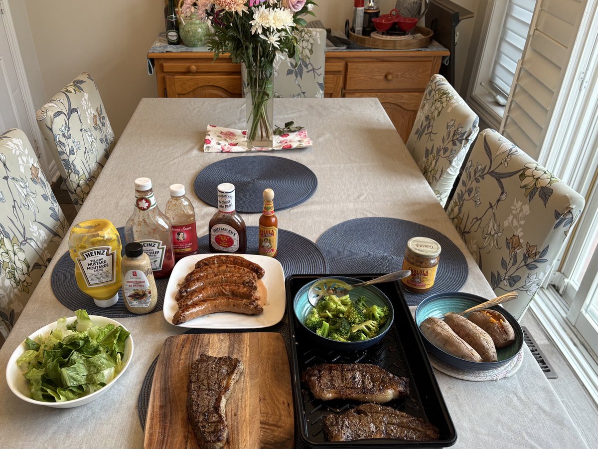 Winner, winner, #Leafs pre-game dinner.  LFG!
