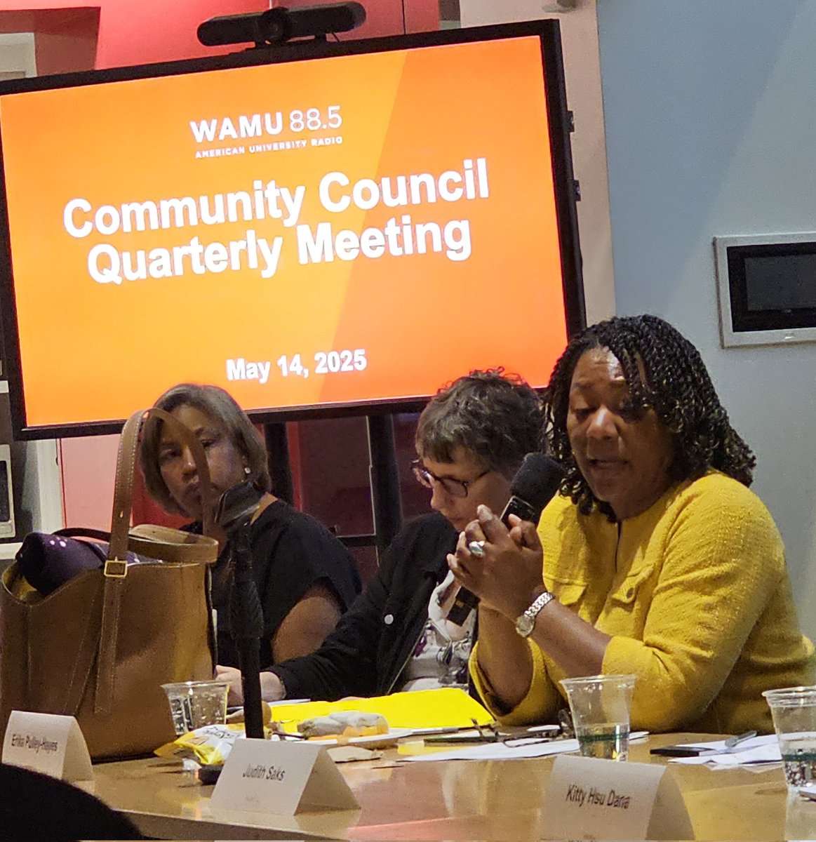 Cheryl C. Kagan (@cherylkagan) on Twitter photo I'm attending the quarterly Community Council mtg at <a href="/wamu885/">WAMU 88.5</a> again. Despite the station's diversified funding stream, there will still be an impact from the Trump Exec Order. AND... the Gen Mgr is clear: there will be ZERO changes to broadcast content. <a href="/CPBmedia/">Corporation for Public Broadcasting</a> I'm attending the quarterly Community Council mtg at <a href="/wamu885/">WAMU 88.5</a> again. Despite the station's diversified funding stream, there will still be an impact from the Trump Exec Order. AND... the Gen Mgr is clear: there will be ZERO changes to broadcast content. <a href="/CPBmedia/">Corporation for Public Broadcasting</a>