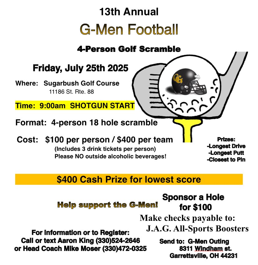 Mark your calendar!