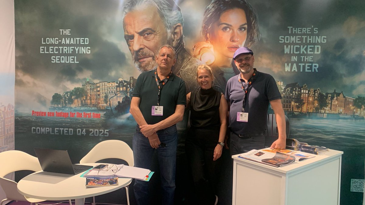 Screening of the Sizzle Reel in Cannes for interested buyers.
#Amsterdamned2