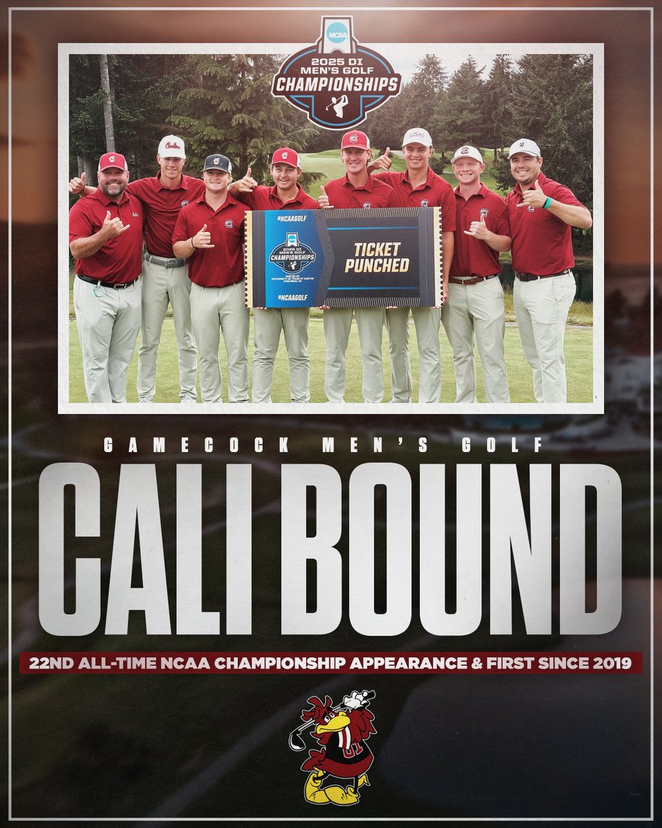 WE'RE HEADED TO THE NATIONAL CHAMPIONSHIP‼️🤙

#Gamecocks🐔⛳️ // #ForeverToThee