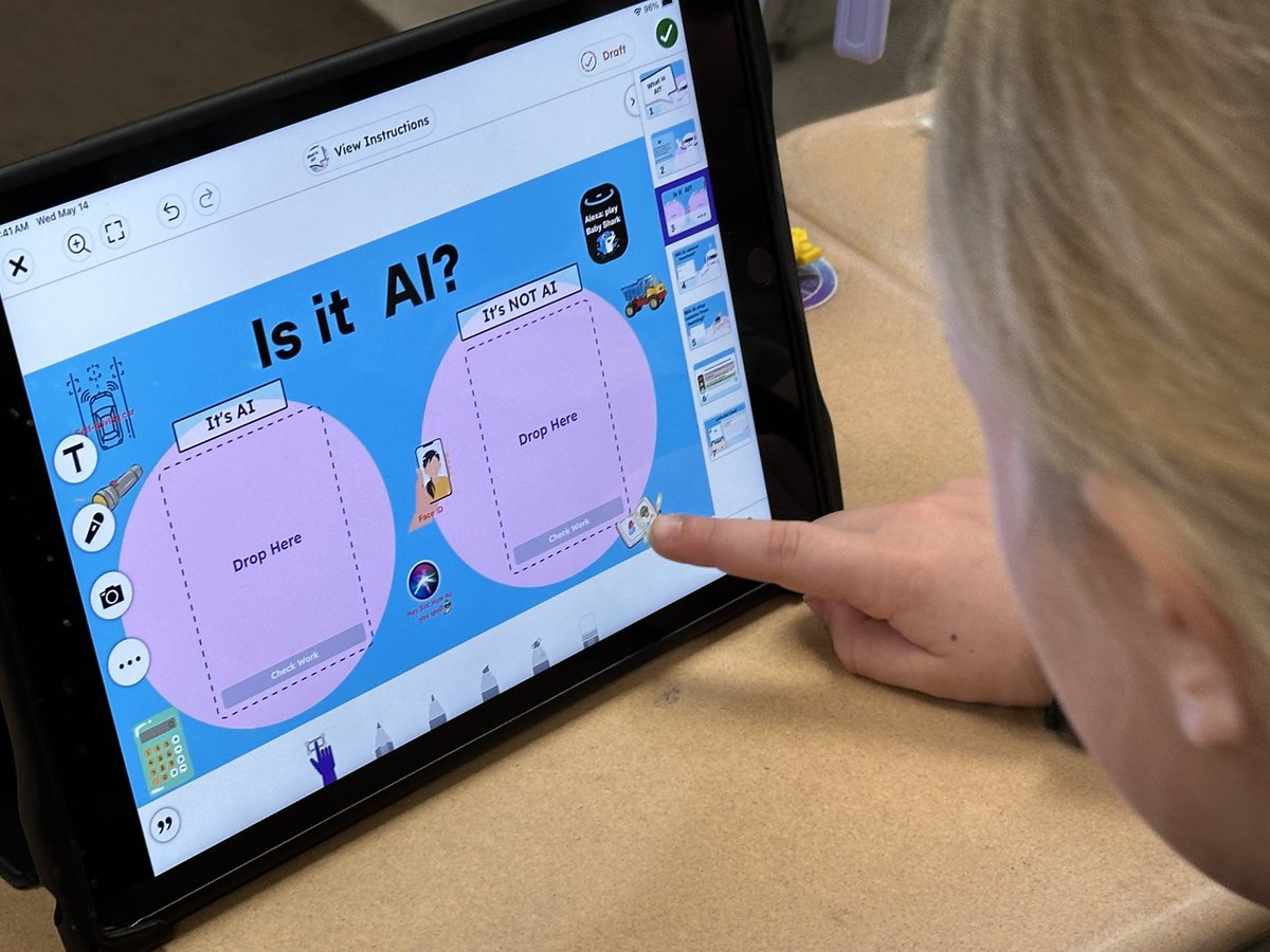 mrschmil's tweet image. Can second grade students use AI? You bet they can! Using @Seesaw and @magicschoolai they conversed with El Monstru🌋, a wise volcano from their recent read Hill of Fire! I can’t wait to share more about this experience this summer during Seesaw Connect! #SeesawConnect2025