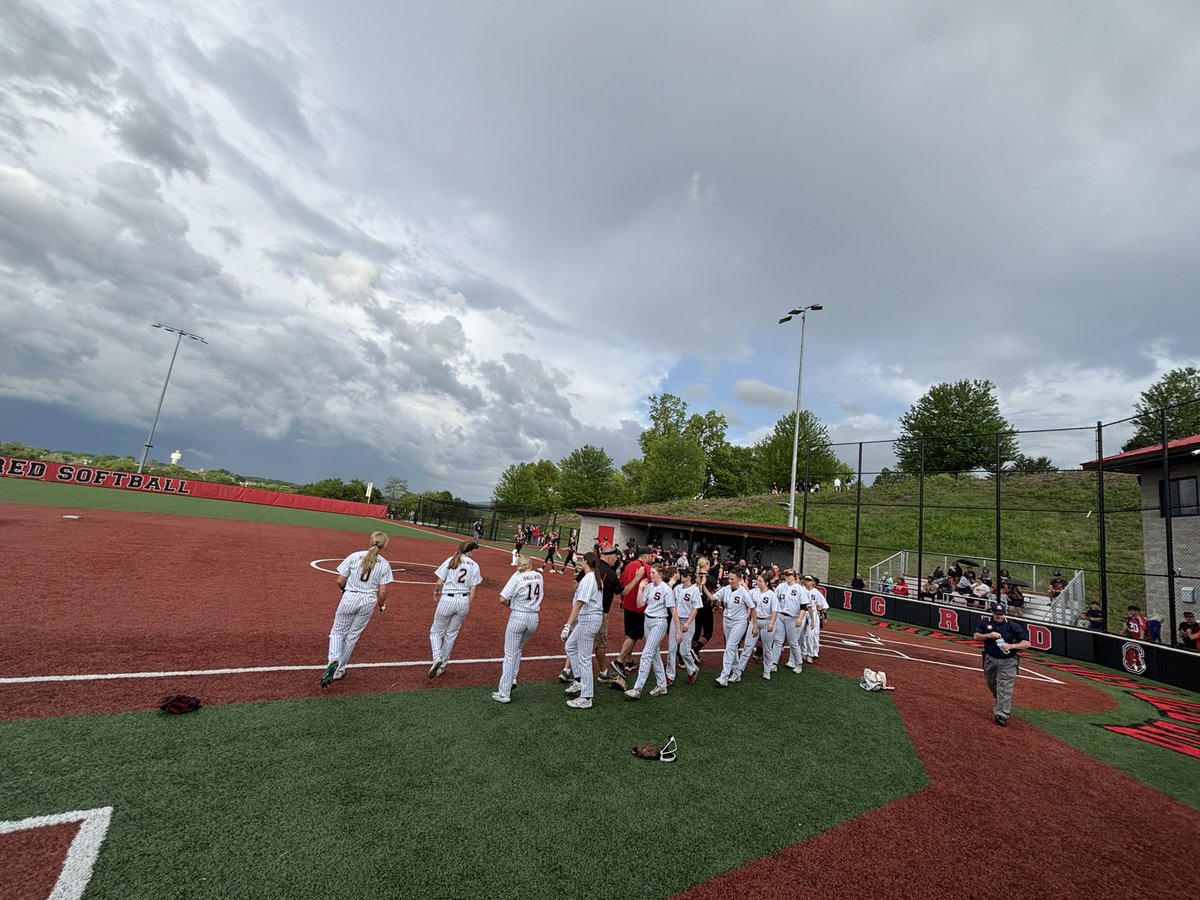 New Philadelphia comes to Steubenville and knocks off Big Red in district softball action, 9-1.  
Quakers will visit Dover next, Tornadoes beat Tri-Valley 1-0.