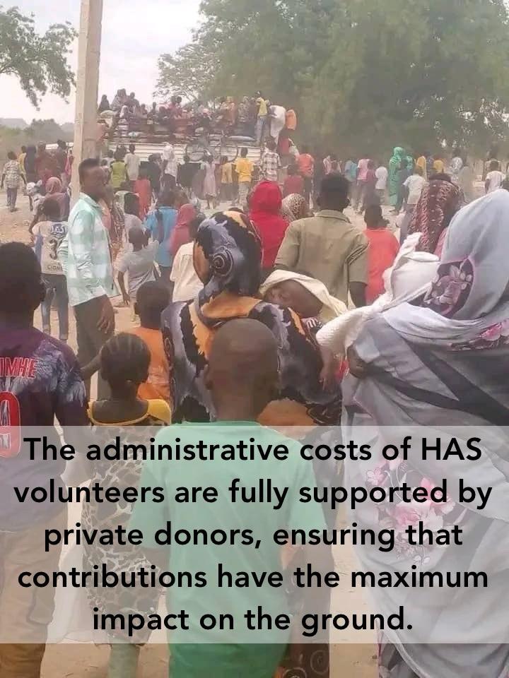 We have a network of volunteers working on the ground across the country - from Darfur to eastern Sudan, Kordofan to Khartoum - to make sure your money reaches where it is needed most.

#Sudan_War_Updates  #StandWithSudan #KeepEyesOnSudan