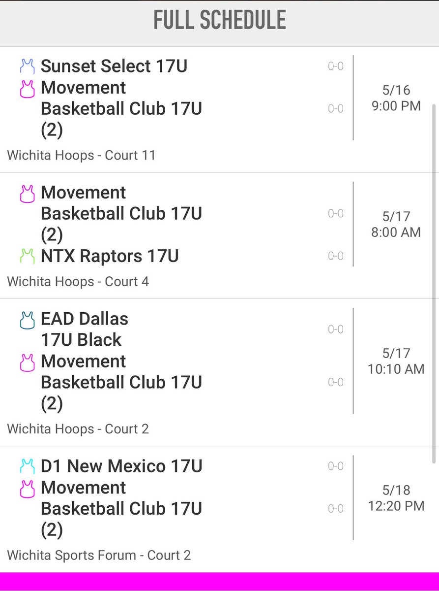 Jacobi Morris (@jacobimorris_26) on Twitter photo Live period schedule this weekend in Wichita, Kansas <a href="/pumacoachkflow/">Puma Coach Flowers</a> <a href="/themvmntnxtpro/">themvmntnxtpro</a> <a href="/NxtProHoops/">NXTPRO Hoops</a> <a href="/PRO16League/">PRO16/NXTPRO League</a> Live period schedule this weekend in Wichita, Kansas <a href="/pumacoachkflow/">Puma Coach Flowers</a> <a href="/themvmntnxtpro/">themvmntnxtpro</a> <a href="/NxtProHoops/">NXTPRO Hoops</a> <a href="/PRO16League/">PRO16/NXTPRO League</a>
