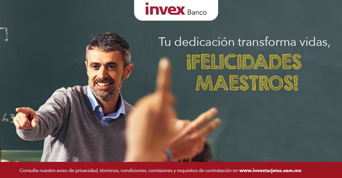 INVEX Tarjetas tweet media