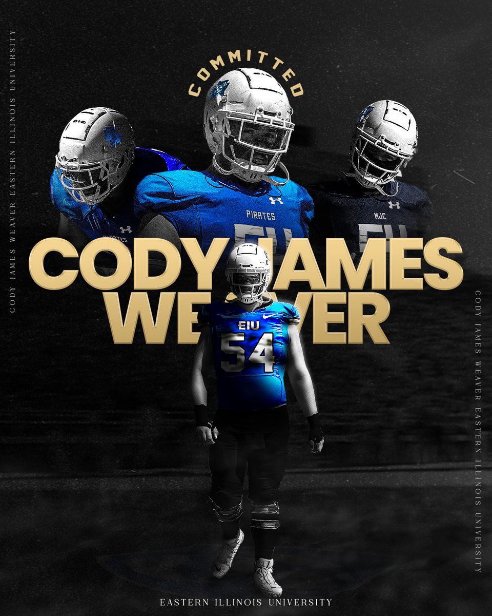 Cj Weaver 6’5 320 OL tweet media