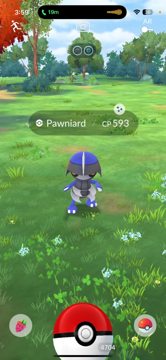 pokebeechboy's tweet photo. Shiny research task Pawniard encounter ! ✨ https://t.co/POo870R8kZ