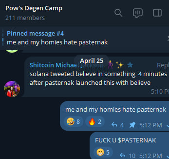 Sometimes your villain becomes your hero.

Pasternak mode.