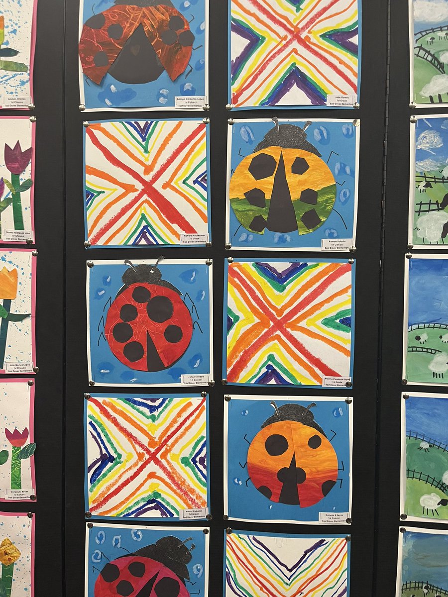 Congratulations to all of our students who were represented at tonight’s District Art Show! Thank you as well to Mrs. Rosa for her dedication and love for our students. #CommUNITY