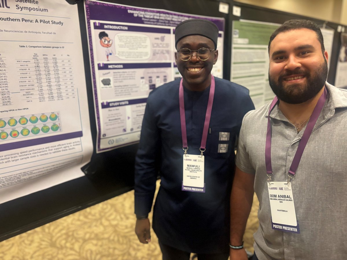 Global Brain Health Institute (@gbhi_fellows) on Twitter photo Today kicked off the <a href="/alzassociation/">Alzheimer's Association</a> #AAICSatellite Symposium in Lima, co-hosted by <a href="/GBHI_Fellows/">Global Brain Health Institute</a>! Global experts, creative brain health boosts & bold ideas to reduce the impact of #dementia. A powerful day of transdisciplinary exchange.
#GBHI2025 #brainhealth <a href="/atlanticfellows/">Atlantic Fellows</a> Today kicked off the <a href="/alzassociation/">Alzheimer's Association</a> #AAICSatellite Symposium in Lima, co-hosted by <a href="/GBHI_Fellows/">Global Brain Health Institute</a>! Global experts, creative brain health boosts & bold ideas to reduce the impact of #dementia. A powerful day of transdisciplinary exchange.
#GBHI2025 #brainhealth <a href="/atlanticfellows/">Atlantic Fellows</a>