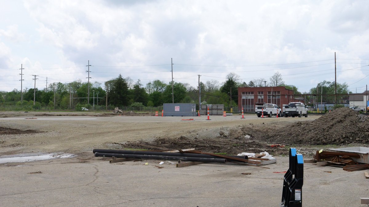 Here's a look at the progress of the new West District Patrol Building.