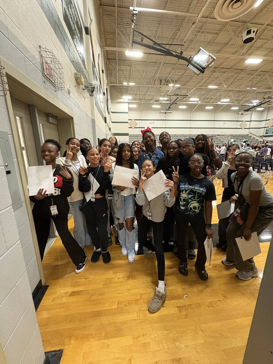7th and 8th grade awards ceremony today! So many of our athletes did amazing this this year! Great job ladies continue to be the amazing STUDENT athletes that you are! 💚🐶🐾 <a href="/MISDathletics/">MISD Athletics Dept.</a>