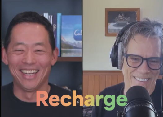 davidko's tweet image. Kevin Bacon on Recharge:
&quot;I’ve done over 100 movies. Some of them were great. Some… not so much. But I learned something from every one.”

We talked about:
– Learning to say no 🎯
– Male friendship 🤝
– Boundaries + burnout 🔋

New episode: Recharge with David Ko 🎧
🎙️…