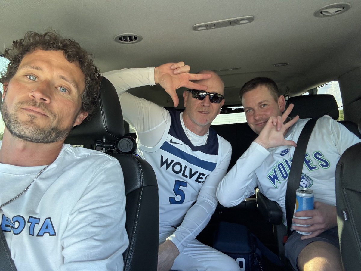 Steve Little (@slittleyourco) on Twitter photo We are gonna bring it tonight!! On our way to the crib! LFG🐺🐺<a href="/Timberwolves/">Minnesota Timberwolves</a> #wolvesin5 We are gonna bring it tonight!! On our way to the crib! LFG🐺🐺<a href="/Timberwolves/">Minnesota Timberwolves</a> #wolvesin5