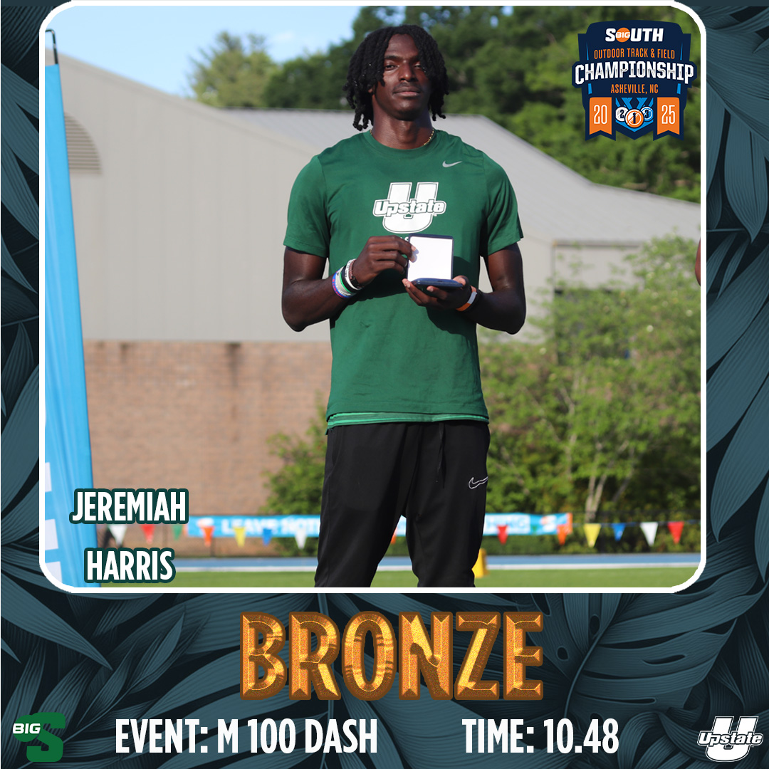 Jeremiah Harris adds a podium finish in not one, but TWO events!

100m Dash- 10.48 (Bronze)
200m Dash- 20.85 (Silver)

#SpartanArmy ⚔️