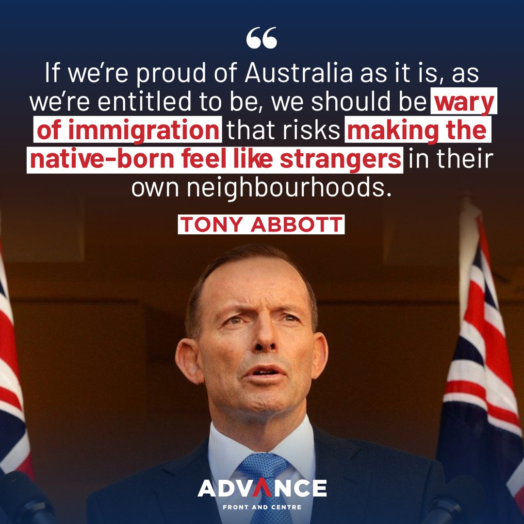 "In the end, Australia has to run its migration program much more for the benefit of existing citizens than for potential new ones; and for the good of society as a whole than for any of its constituent communities. 

We’re perfectly entitled to discriminate on the basis of