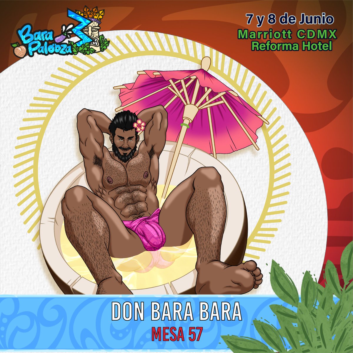 El bara bara ha llegado al lau de Barapalooza de parte del buen @donbarabara!
🎫miniurl.cl/BoletosBarapal…
<a href="/SomosVocesMX/">Somos Voces</a> , <a href="/Bearmex/">Bearmex</a> ,PaniniRevolución, <a href="/InspiraCambioAC/">Inspira Cambio A.C.</a>
 
#barapalooza #bara #baraart #homoart #gayart #gayartist #gayillustration #gaydrawing #homoillustration #gaycomics