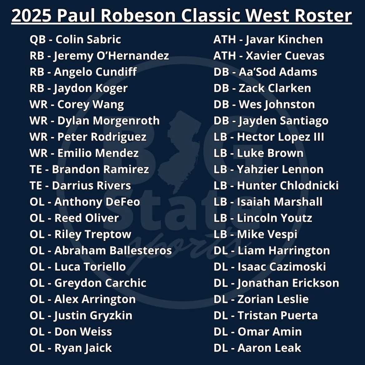 I am excited to announce that I will be playing in the Paul Robeson Classic on June 10 @ 7 P.M. <a href="/HanoverParkHS1/">Hornets</a> <a href="/CUsprint/">Caldwell Sprint Football</a> <a href="/bigstatesports/">Big State Sports</a>