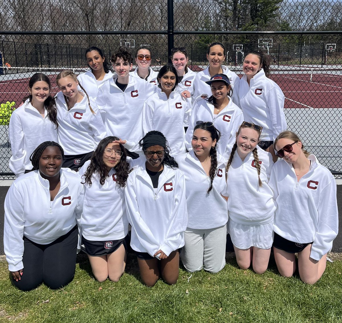 CHS Tennis (@chs_lionstennis) on Twitter photo Lions win 4-1 against NA!
So proud of this team for pulling out wins in some tough matches today!
⭐️shoutout to Eva Barber for an incredible 3-set win today
✨strong wins by Amiyah, Alicia & Shalini at 1st and Hannah & Cathy at 2nd
<a href="/_LionsAthletics/">Chelmsford HS Athletics</a> <a href="/LowellSunSports/">Lowell Sun Sports</a> Lions win 4-1 against NA!
So proud of this team for pulling out wins in some tough matches today!
⭐️shoutout to Eva Barber for an incredible 3-set win today
✨strong wins by Amiyah, Alicia & Shalini at 1st and Hannah & Cathy at 2nd
<a href="/_LionsAthletics/">Chelmsford HS Athletics</a> <a href="/LowellSunSports/">Lowell Sun Sports</a>