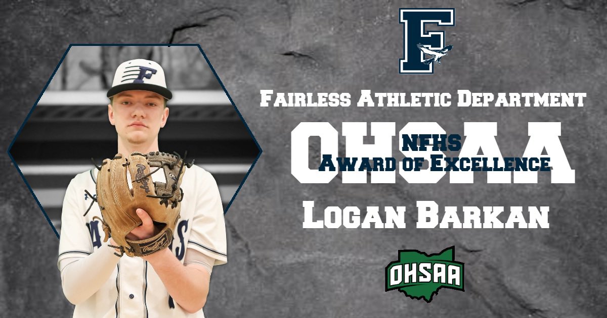 Shoutout to Logan Barkan for earning the NFHS Award of Excellence at tonight’s Senior Awards Night! Your hard work, dedication, and leadership on and off the field set a high standard for all Falcons. #FalconsLead #SOAR