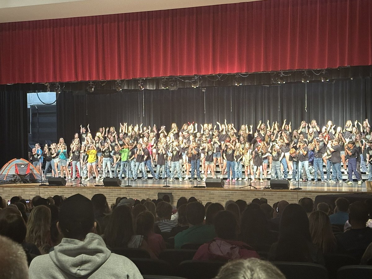 6th grade choir spring musical! Summer Camp! 🏕️