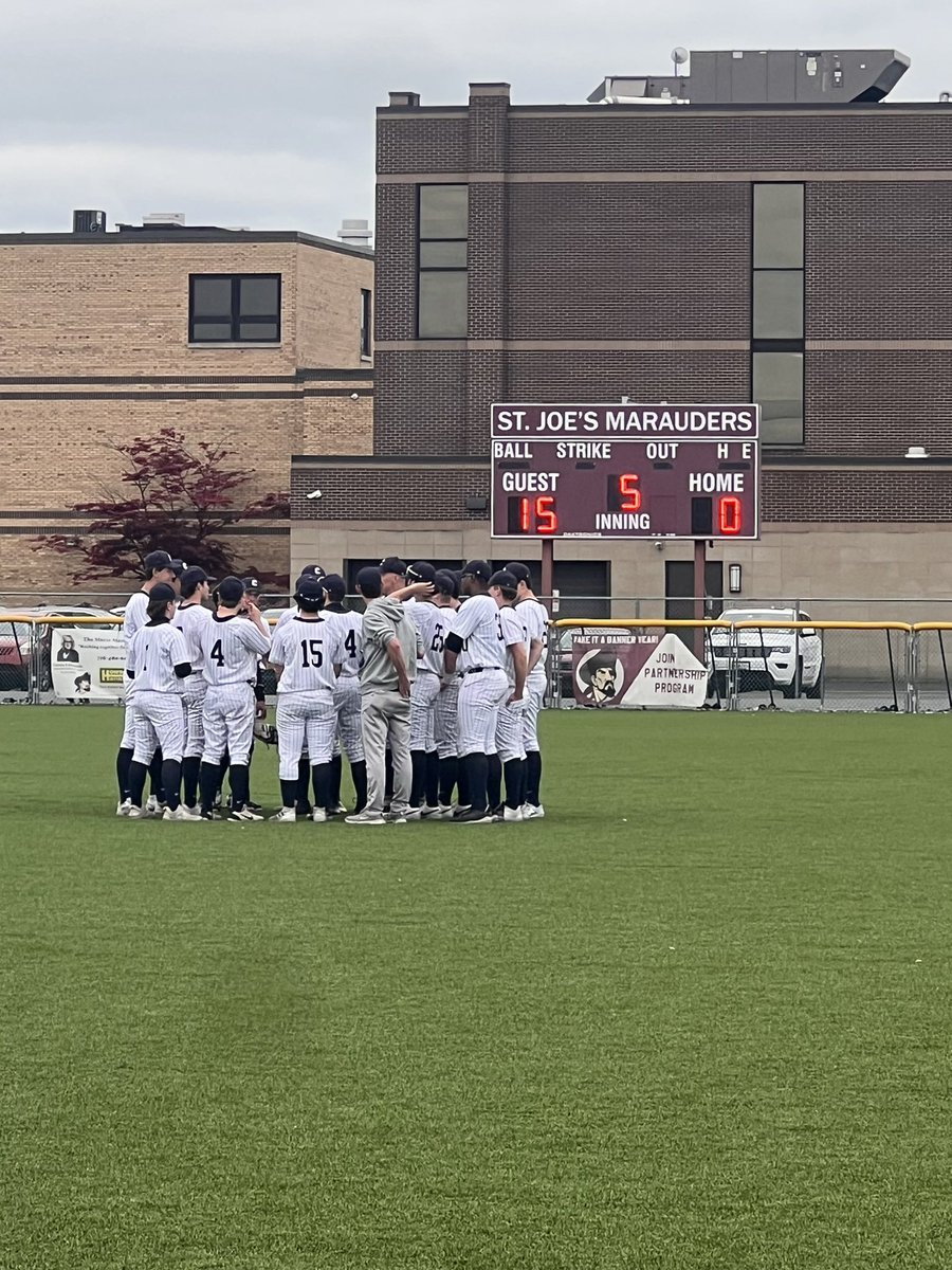FINAL: Canisius 15, St. Joe’s 0 (5 innings, mercy rule).