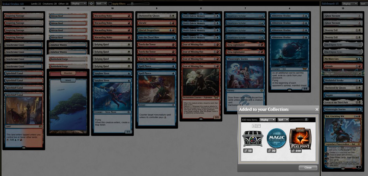 Top4 Standard Challenge with Jeskai Oculus