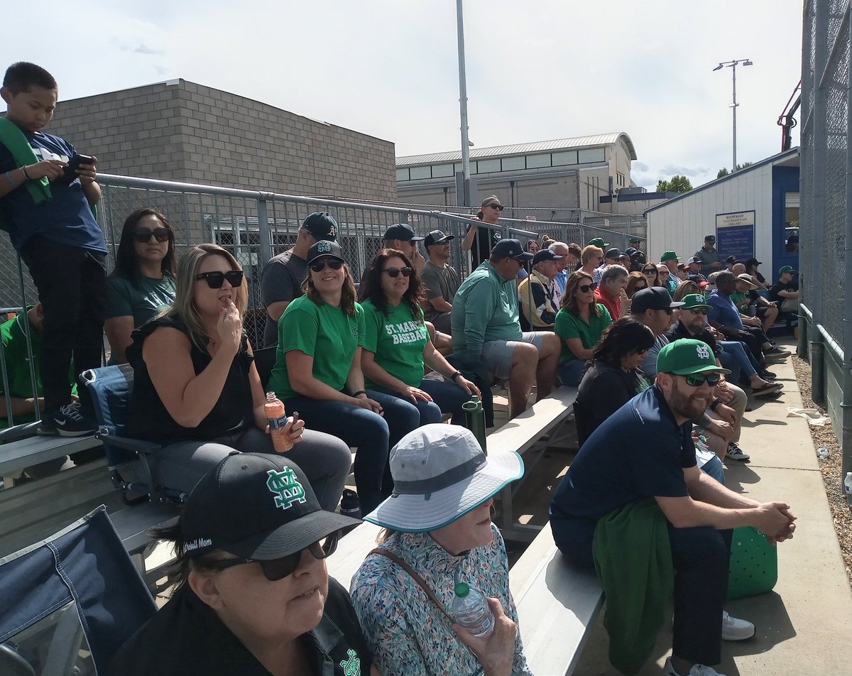 Mike Bush (@mikebmultimedia) on Twitter photo A very large turn out at Ariola Field for Game 2 of the <a href="/cifsjs/">CIF Sac-Joaquin Section</a> D-1 baseball semifinals between <a href="/DavisBlueDevils/">Davis Blue Devils</a> and St. Mary's.
Now TB3, St. Mary's 1-0. The Rams lead the series also 1-0. <a href="/D_Enterprise/">The Davis Enterprise</a> <a href="/SacBee_JoeD/">Joe Davidson</a> <a href="/PremierPrepsNMP/">Nick Pecoraro</a> <a href="/JakeGadon_TV/">Jake Gadon</a> <a href="/andrewmarden/">Andrew Marden</a> A very large turn out at Ariola Field for Game 2 of the <a href="/cifsjs/">CIF Sac-Joaquin Section</a> D-1 baseball semifinals between <a href="/DavisBlueDevils/">Davis Blue Devils</a> and St. Mary's.
Now TB3, St. Mary's 1-0. The Rams lead the series also 1-0. <a href="/D_Enterprise/">The Davis Enterprise</a> <a href="/SacBee_JoeD/">Joe Davidson</a> <a href="/PremierPrepsNMP/">Nick Pecoraro</a> <a href="/JakeGadon_TV/">Jake Gadon</a> <a href="/andrewmarden/">Andrew Marden</a>