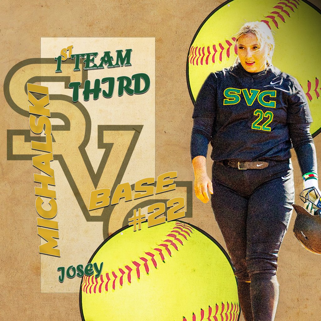 Big congratulations to our Saint Vincent Softball players on earning All-Conference honors!🥎