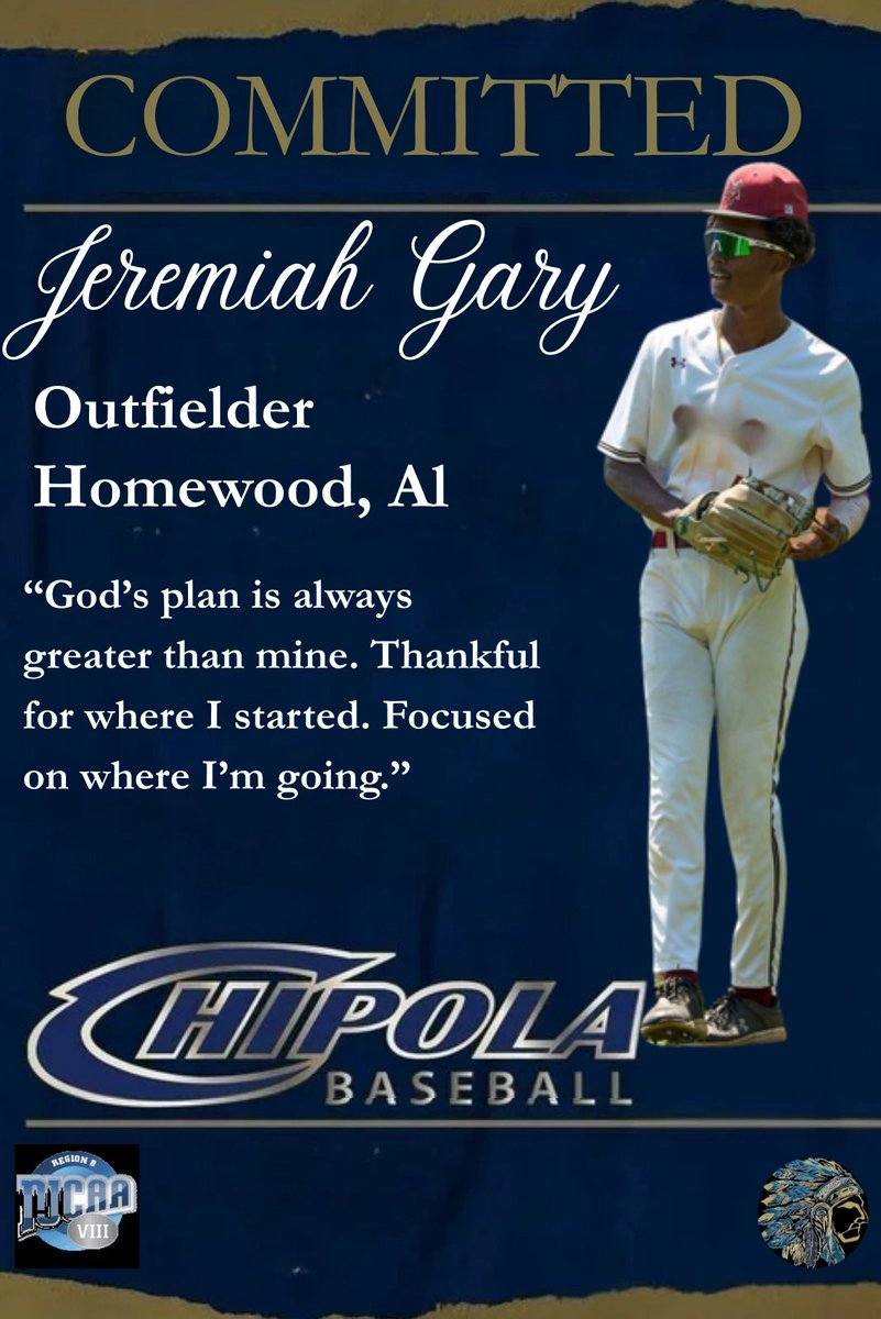 Jeremiah Gary ⚾️ (@jeremiahgary8) on Twitter photo Grateful and excited to continue my academic and baseball journey <a href="/Chipola_BSB/">Chipola Baseball</a>!
Thank God, my family, friends, teammates & coaches!
Special thanks <a href="/jbodean46/">Jeff Johnson</a>, <a href="/R_Hix22/">Rush Hixon</a>, Coach Griffin, <a href="/MattColly14/">MATT COLLINS</a> & <a href="/CACCWarhawksBsb/">Coastal Alabama - North Coyotes Baseball</a>!
<a href="/FlatgroundBats/">FLATGROUND Hitting</a> @PBR_JUCO #AGTG #ChipolaBaseball #JUCOProduct Grateful and excited to continue my academic and baseball journey <a href="/Chipola_BSB/">Chipola Baseball</a>!
Thank God, my family, friends, teammates & coaches!
Special thanks <a href="/jbodean46/">Jeff Johnson</a>, <a href="/R_Hix22/">Rush Hixon</a>, Coach Griffin, <a href="/MattColly14/">MATT COLLINS</a> & <a href="/CACCWarhawksBsb/">Coastal Alabama - North Coyotes Baseball</a>!
<a href="/FlatgroundBats/">FLATGROUND Hitting</a> @PBR_JUCO #AGTG #ChipolaBaseball #JUCOProduct