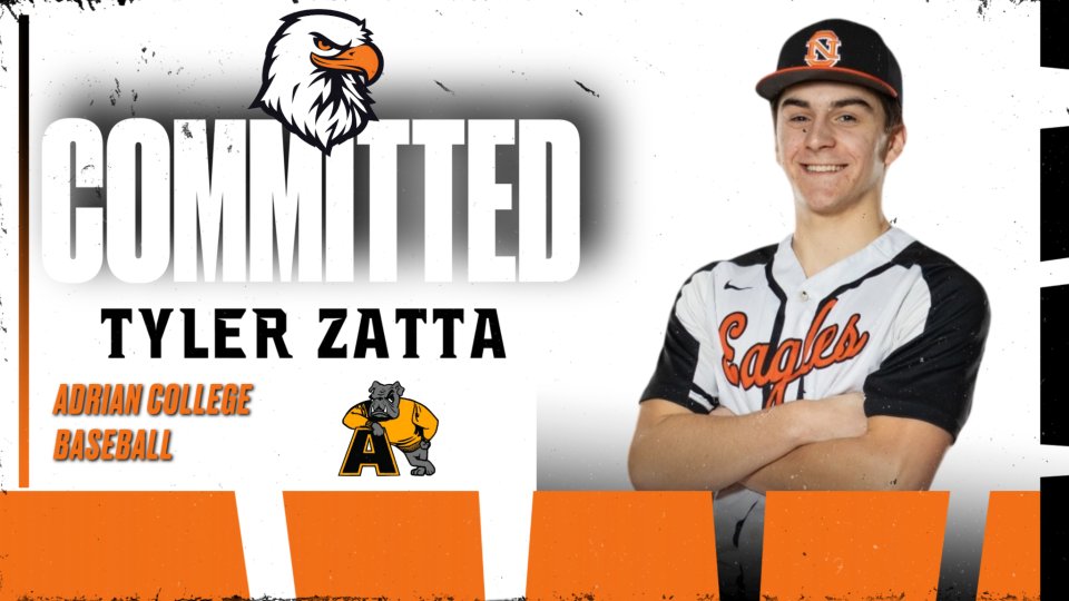 Tyler Zatta is attending Adrian College and will play baseball as an outfielder. He plans to major in business administration at Adrian.