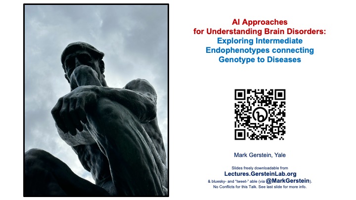 MarkGerstein's tweet image. Posting my talk tomorrow at the @BroadInstitute's @StanleyCenter lectures.gersteinlab.org/summary/Explor… Exploring Intermediate Endophenotypes connecting Genotype to Diseases (new slides from @JasonJLiu & some artwork from @Susannaliu99)